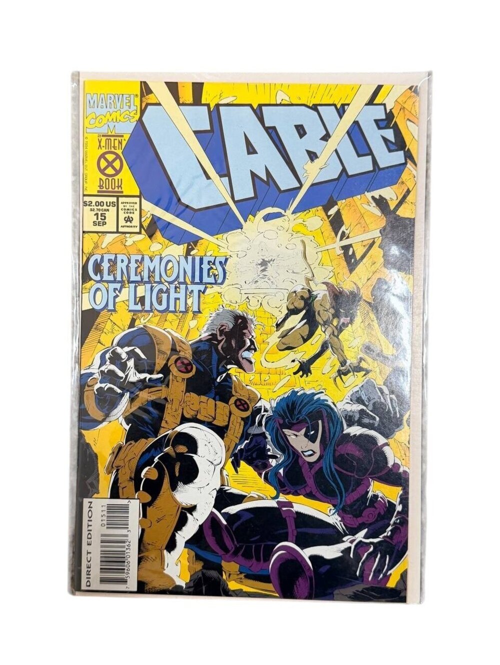 Cable #15 Marvel Comics 1994 Ceremonies of Light